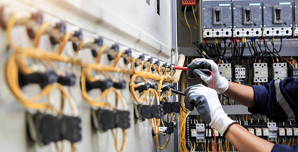 Professional Electrician technician working in Auburn, NY